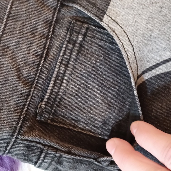 DOLLSKILL TRICKZ N TREATZ XXL WIDE LEG HIGH WAISTED PANTS SKELETON BONES GREY - Picture 7 of 14